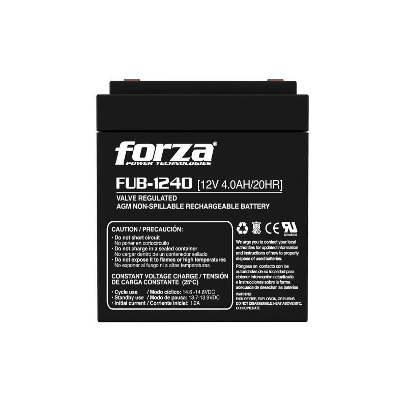 Forza Power Technologies Forza - Battery - 12 V - 4.0 Ah Forza Power Technologies Forza - Battery - 12 V - 4.0 Ah