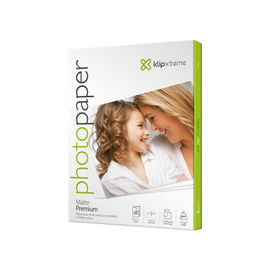 Klip Xtreme KPA-530 - Papel fotográfico - Papel fotográfico mate - Inyección de tinta - 50 hoja(s) - Premium 8.5x11in