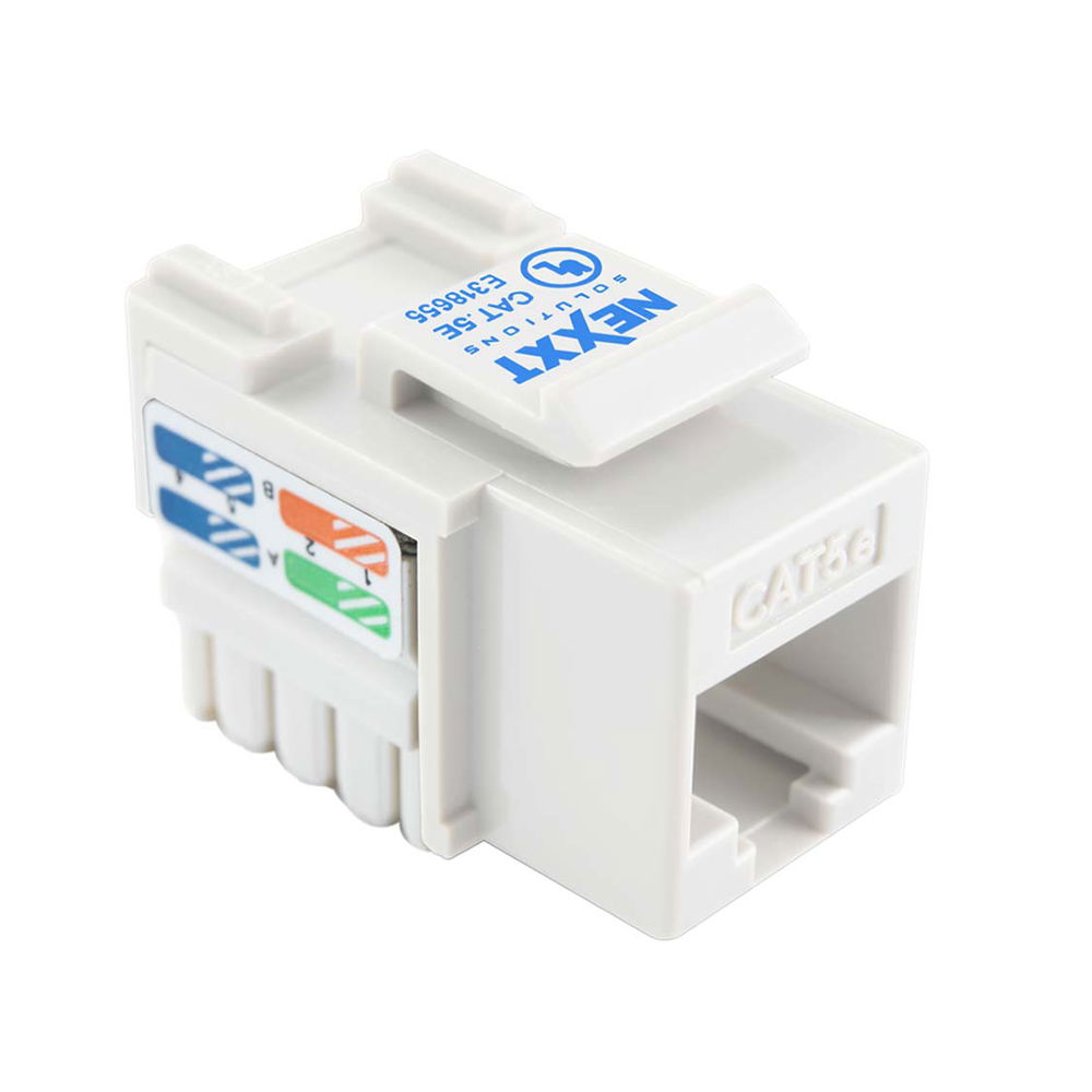 Nexxt - Terminación Modular - RJ45 - Cat5e - Blanco