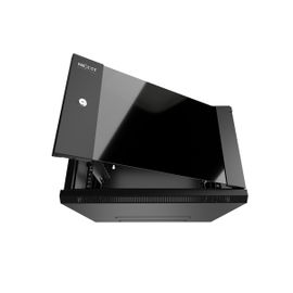Nexxt Solutions - Rack armario - instalable en pared - RAL 9005, negro barniz - 12U - 19