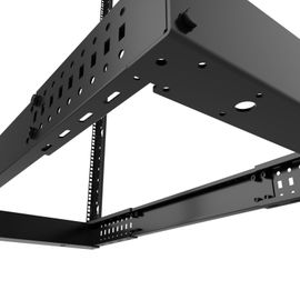 Nexxt Solutions - Rack marco abierto - 4 postes - instalable en el suelo - RAL 9005, negro barniz - 42U - 19 Nexxt Solutions - Rack marco abierto - 4 postes - instalable en el suelo - RAL 9005, negro barniz - 42U - 19