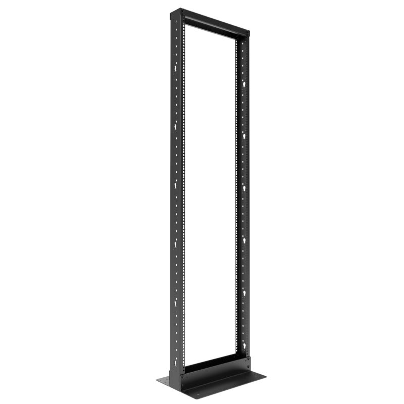 Nexxt Solutions - Rack marco abierto - 2 postes - instalable en el suelo - RAL 9005, negro barniz - 45U - 19 Nexxt Solutions - Rack marco abierto - 2 postes - instalable en el suelo - RAL 9005, negro barniz - 45U - 19