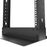 Nexxt Solutions - Rack marco abierto - 2 postes - instalable en el suelo - RAL 9005, negro barniz - 45U - 19