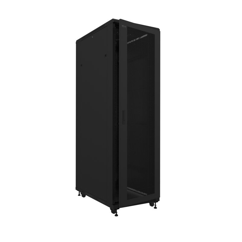 Nexxt Solutions - Rack armario - instalable en el suelo - RAL 9005, negro barniz - 47U - 19