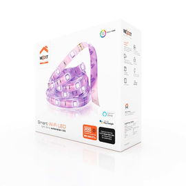 Nexxt Solutions Connectivity - Smart LED Strip - Requiere el kit de cinta iluminada esencial Nexxt Home para funcionar
