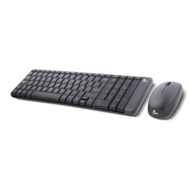 Xtech - Keyboard and mouse set - Wireless - Spanish - USB / 2.4 GHz - Black - multimedia XTK-310S