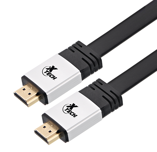 Xtech - HDMI cable - Component video / audio - HS Flat10ft XTC-620