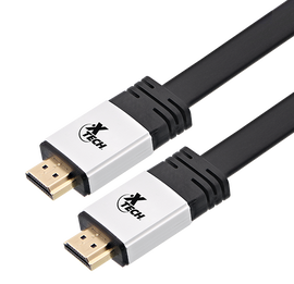 Xtech - HDMI cable - Component video / audio - HS Flat10ft XTC-620
