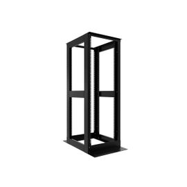 Nexxt Solutions Infrastructure - Rack - Steel - Black - 4P 4FT 30U 19