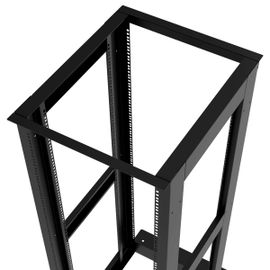 Nexxt Solutions Infrastructure - Rack - Steel - Black - 4P 4FT 30U 19