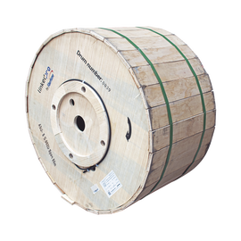 3 km Drum Mini ADSS Aerial Optical Fiber Cable (ASU), G.652D, Singlemode, 8 cores, Outdoor, Black Sheath, Span 80