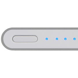 Klip Xtreme KBH-175 - Cargador portátil - 8000 mAh - 2 conectores de salida (USB) - plata