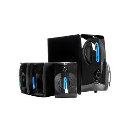 Xtech - Speaker system - Wireless - Black blue - 5.1 Channel-XTS-450