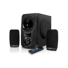 Klip Xtreme KWS-651 - 2.1 Channel - Wireless - Black - 60 Watts