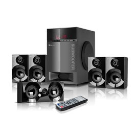 Klip Xtreme KWS-751 - 5.1 Channel - Wireless - Black