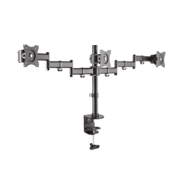 Soporte triple para monitor LCD/LED