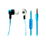 Xtech XTG-215 - Auriculares internos con micro - en oreja - cableado - conector de 3,5 mm