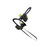 Klip Xtreme JogBudz KHS-632 - Auriculares internos con micro - en oreja - montaje encima de la oreja - Bluetooth - inalámbrico