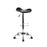 Xtech - Taburete de bar - plástico, metal, PVC, espuma, contrachapado - negro
