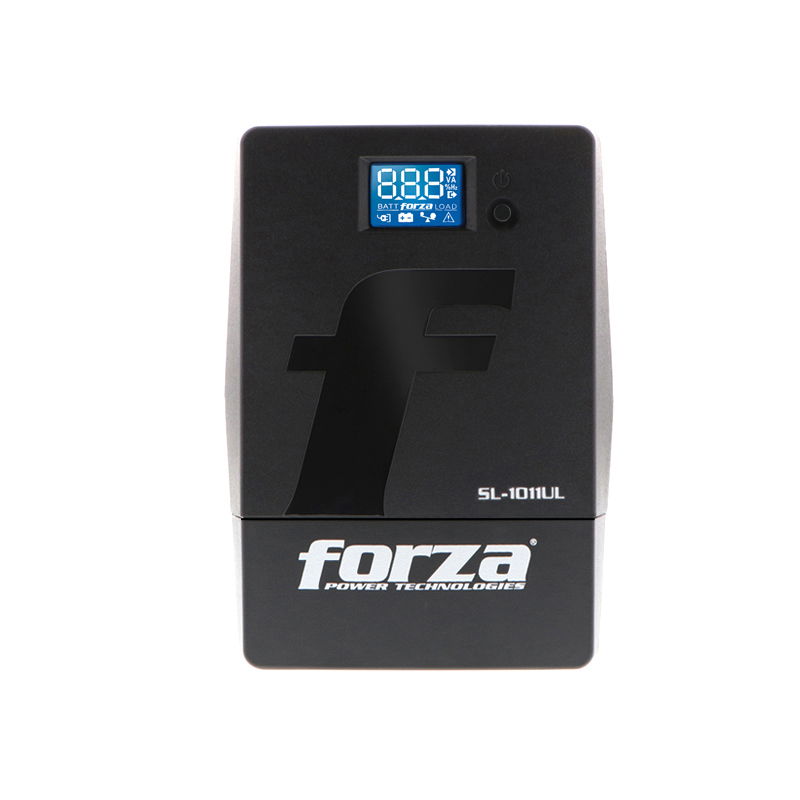 Forza SL Series SL-1011UL - UPS - CA 110/120 V - 600 vatios - 1000 VA - AC 120 V - USB - conectores de salida: 8 - 1100J Forza SL Series SL-1011UL - UPS - CA 110/120 V - 600 vatios - 1000 VA - AC 120 V - USB - conectores de salida: 8 - 1100J