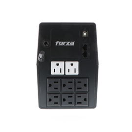 Forza SL Series SL-1011UL - UPS - CA 110/120 V - 600 vatios - 1000 VA - AC 120 V - USB - conectores de salida: 8 - 1100J Forza SL Series SL-1011UL - UPS - CA 110/120 V - 600 vatios - 1000 VA - AC 120 V - USB - conectores de salida: 8 - 1100J