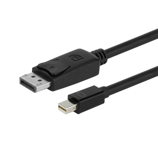 Xtech - Video / audio cable - 20 pin DisplayPort - Mini DisplayPort - Black - 6ft