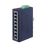 Switch Industrial de 8 Puertos Gibabit 10/100/1000T, Diseñado para Montaje en Pared y Riel DIN