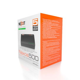 Nexxt Solutions Connectivity- Nexxt Naxos 500 – Fast Ethernet – 5 puertos – Desktop – Switch 10/100Mbps – Diseño compacto