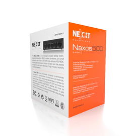 Nexxt Solutions Connectivity- Nexxt Naxos 500 – Fast Ethernet – 5 puertos – Desktop – Switch 10/100Mbps – Diseño compacto