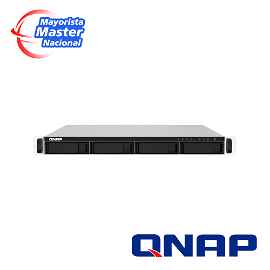 NAS QNAP TS-453DU-RP-4G / PROCESADOR INTEL CELERON / MEMORIA RAM 4GB / 4 BAHIAS FRONTALES SATA 3.5 PULGADAS y 2.5 PULGADAS / 2 PUERTOS RJ45 2.5GbE / FUENTE REDUNDANTE / MONTAJE EN RACK 1UR/ APLICACIONES PYMES PARA COMPARTIR Y RESPALDAR DATOS EN LA NU