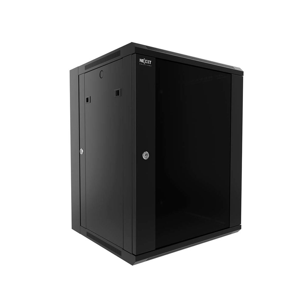 Nexxt Solutions Infrastructure - Gabinete de Pared - Semi Ensamblado - Black - SKD 15U 19 Nexxt Solutions Infrastructure - Gabinete de Pared - Semi Ensamblado - Black - SKD 15U 19