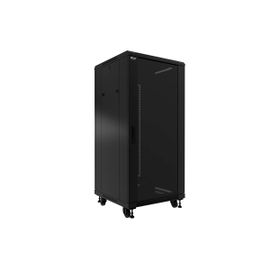 Nexxt Solutions SKD - Rack - armario - instalable en el suelo - negro, RAL 9005 - 25U - 19