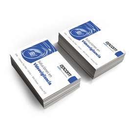 Tarjetas de Presentación Videovigilancia (Paquete de 200 tarjetas)