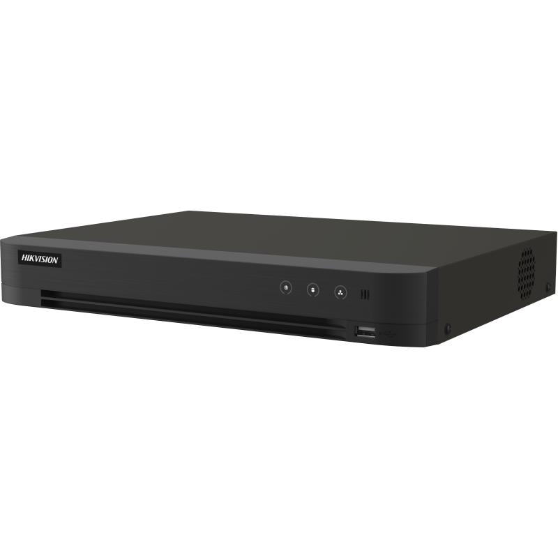 Hikvision - Standalone DVR - 16 Video Channels - 080p 1U H.265 AcuSense DVR