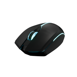 Xtech - XTM-318 - Mouse - 2.4 GHz - Wireless - Black - 4 buttons with Light 3200 dpi