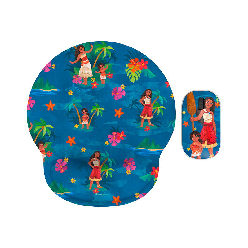 Xtech - XTM-DKT3MO - Mouse and mouse pad kit - 2.4 GHz - Wireless - Moana 2 KT3MO - Disney Moana 2 and sister Xtech - XTM-DKT3MO - Mouse and mouse pad kit - 2.4 GHz - Wireless - Moana 2 KT3MO - Disney Moana 2 and sister