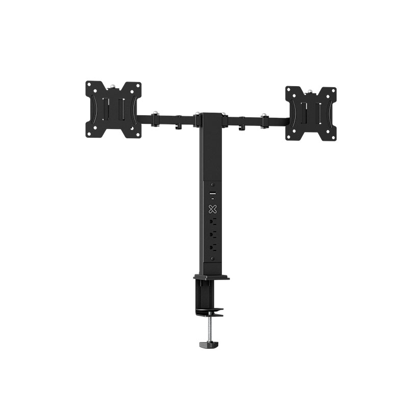 Klip Xtreme - Desktop to monitor mounting kit - With power strip