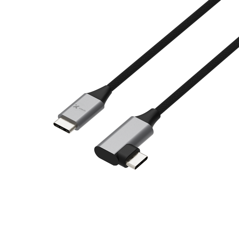 Xtech - USB cable - USB Type C - 3 m - Black - (m) to (m) right-angle XTC-531