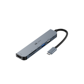 Xtech - Hub - 7 puertos - USB-C® 7-in-1 XTC-571