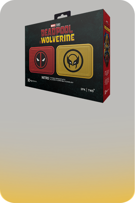 Klip Xtreme KBS-025MD-2PK - Speaker - 2 Pack Deadpool Wolverine