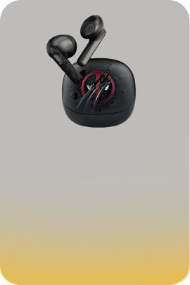 Klip Xtreme - KTE-007MD - True wireless earphones - Para Phone / Para Portable electronics / Para Tablet - Wireless - Marvel Deadpool