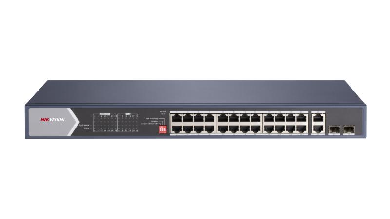 Hikvision - Switch - 24 - Unmanaged POE Switch Hikvision - Switch - 24 - Unmanaged POE Switch