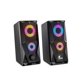 Xtech - Altavoces - 2.0 canales - Negro - Gaming con luz LED XTS-131