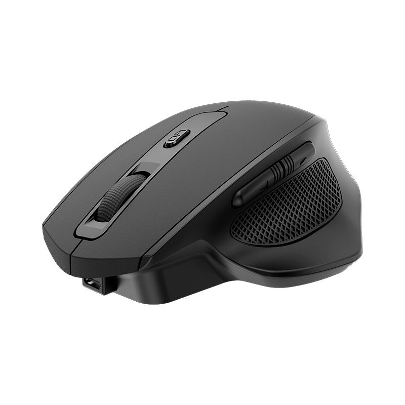 Klip Xtreme - Mouse - 2.4 GHz - Wireless - rechargeable battery 6 buttons