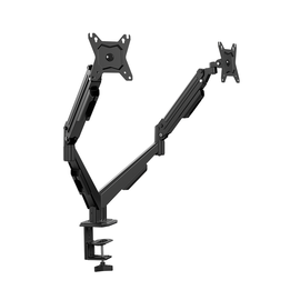Klip Xtreme - Desktop to monitor mounting kit - Dual - Spring - 13-32in