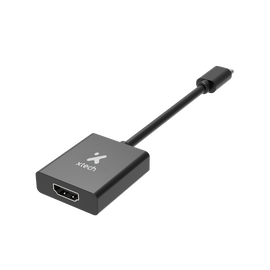 Xtech - Video adapter - USB Type C - HDMI - Black - (m) to (f) XTC-541