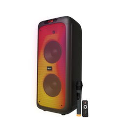 Klip Xtreme KLS-662 - Speaker system - Black - 8inch - Portable - Wls Mic