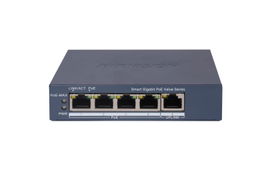 Hikvision - Switch - 4 - Gigabit Smart POE Switch DS-3E