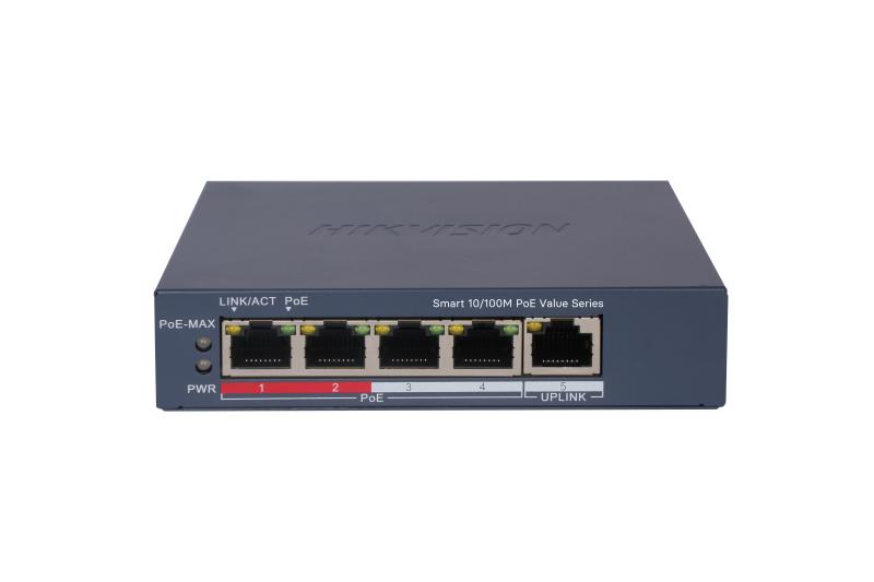 Hikvision - Switch - 4 - DS-3E1105P-EI/M(O-STD)