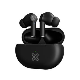 Klip Xtreme - True wireless earphones - Para Phone / Para Portable electronics / Para Tablet - Wireless - 17Hrs IPX White